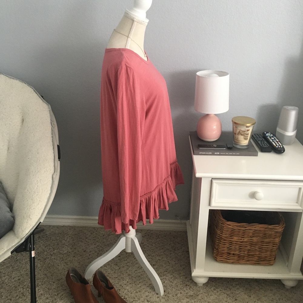 Logo by Lori Goldstein Ruffle Tunic - Picture 4 of 10
